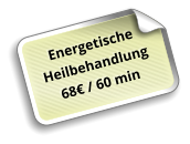 Energetische Heilbehandlung  68€ / 60 min